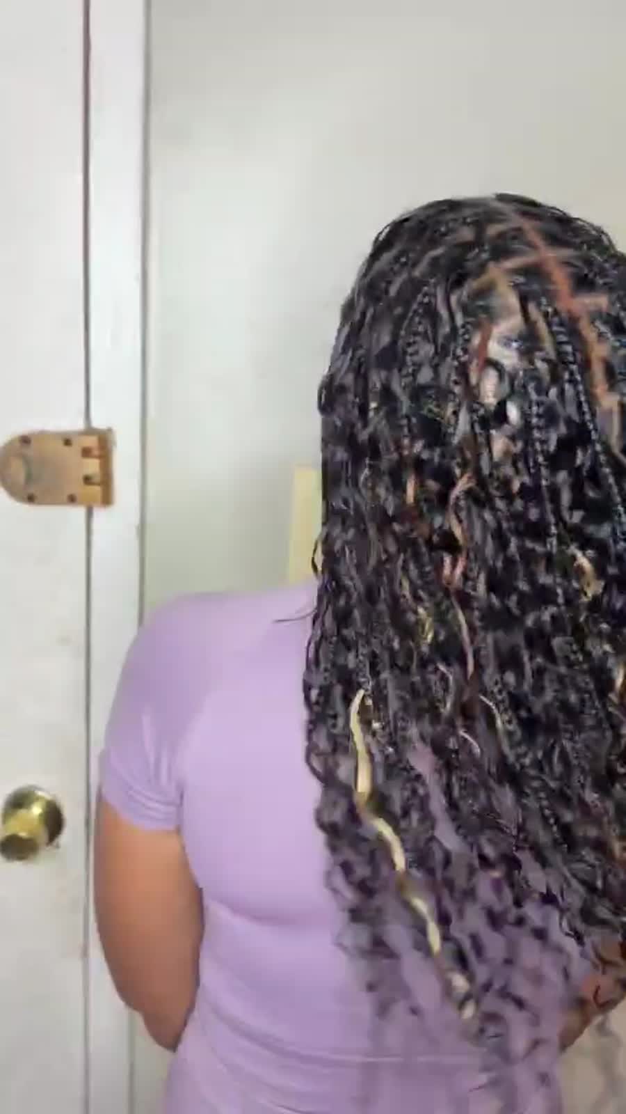 Braided hairstyle example from Braids by Holy in Lanham, MD